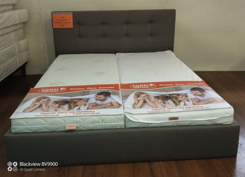 Кровать СОФИЯ на ножках, без подъемного механизма