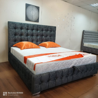 Кровать НИКОЛЬ 200x160 с ножками, с подъёмным механизмом